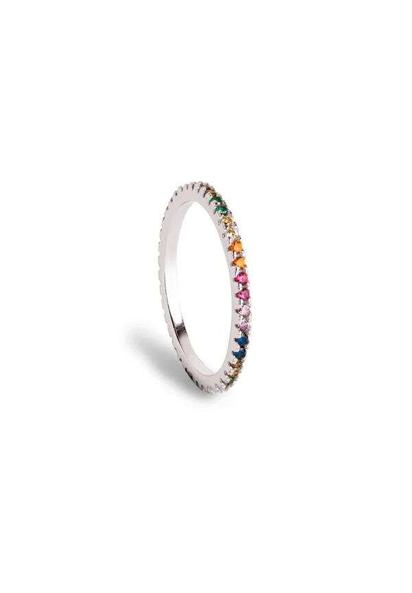 CLEO COLORS - Ring - silver coloured