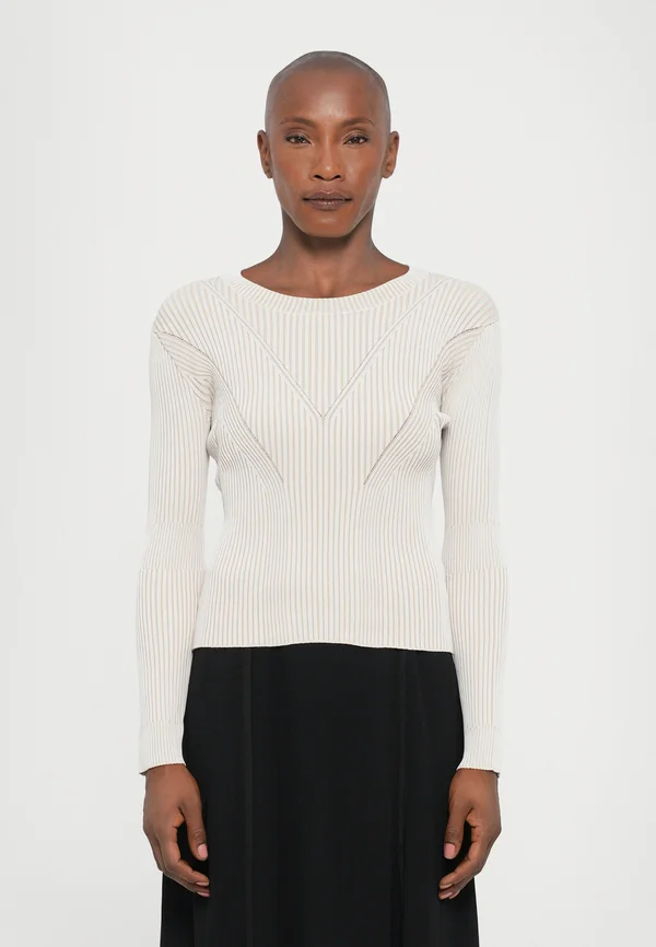 CLEONA - Strickpullover - white/beige