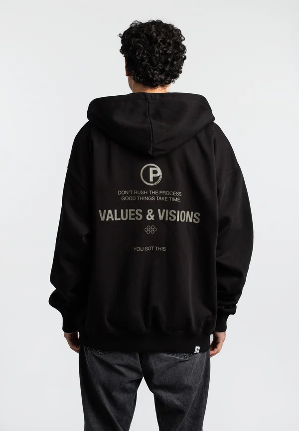 CLINTON  - Sweatjacke - washed black