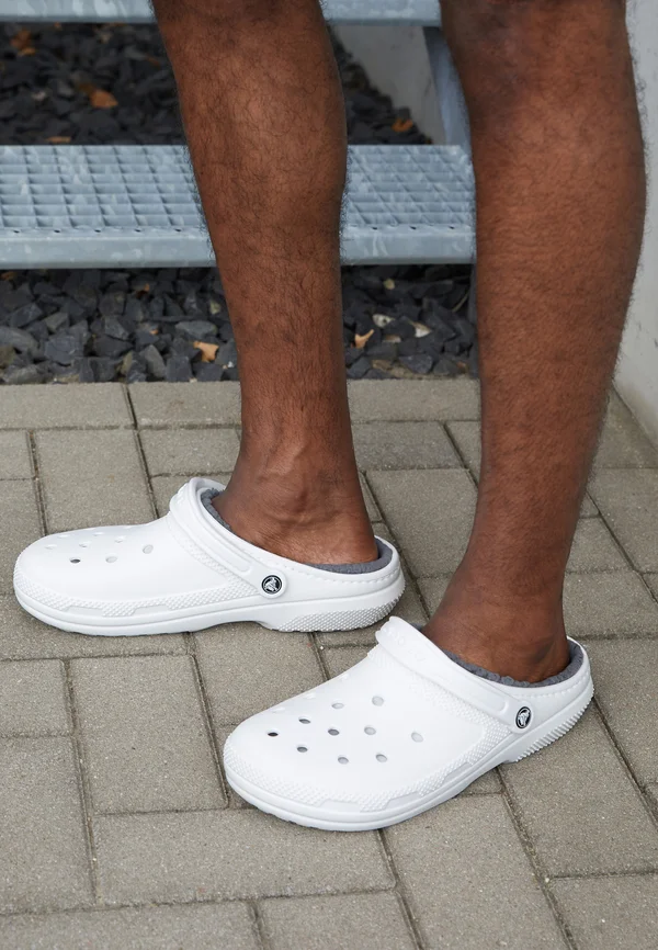 Clogs - white/grey