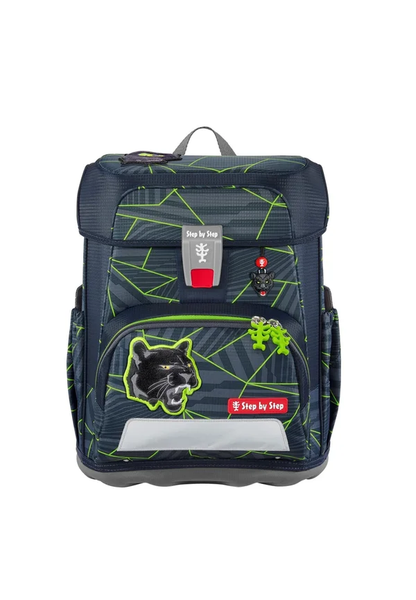 CLOUD-SET 5TLG - Schulranzen - dark cat chiko