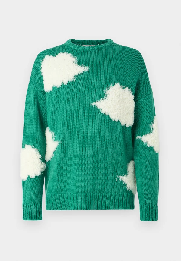 CLOUD SWEATER UNISEX - Strickpullover - dark green