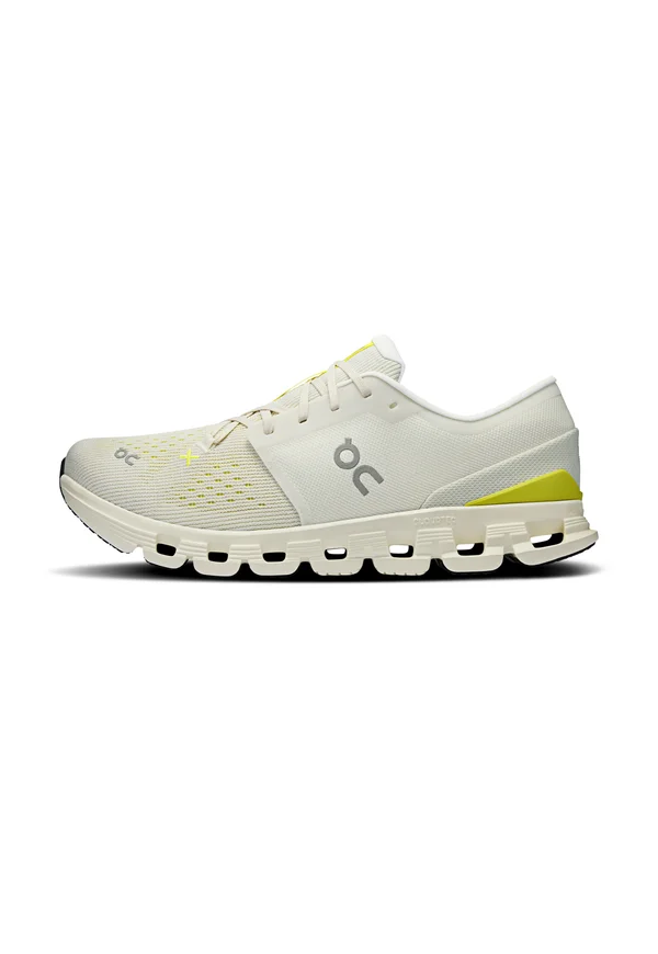 CLOUD X 4 - Sneaker low - ivory   lime