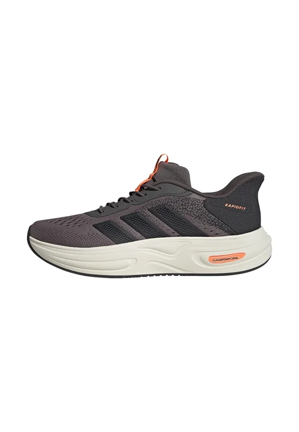 CLOUDFOAM CUXXION RAPIDFIT - Sneaker low - charcoal lucid orange