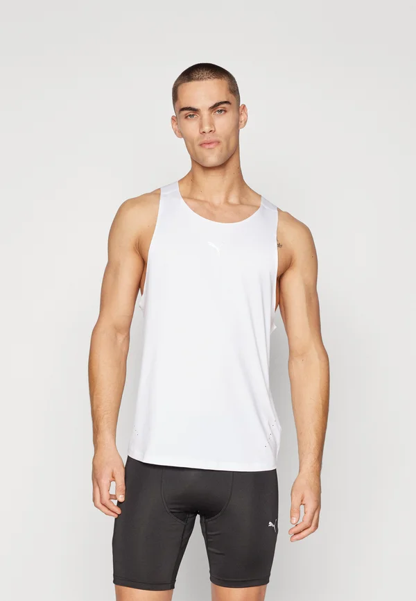 CLOUDSPUN TANK - Top - white