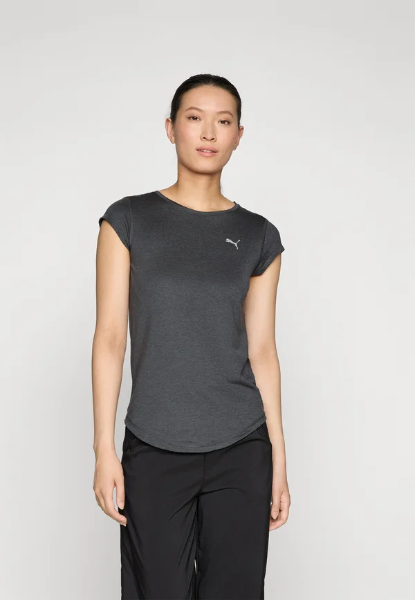 CLOUDSPUN TEE - Sport T-Shirt - dark gray heather