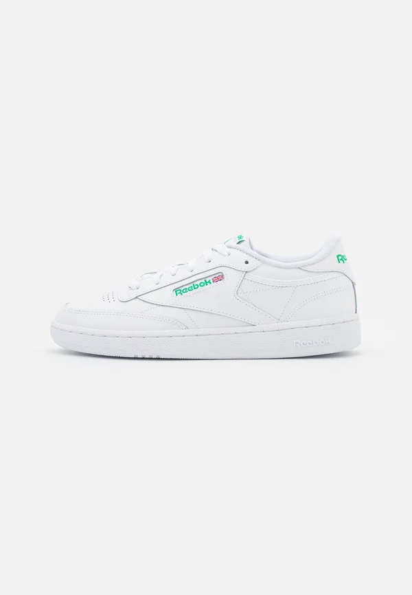 CLUB C 85 - Sneaker low - footwear white/green/gold metallic
