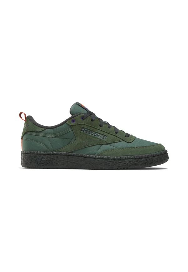 CLUB C 85 UNISEX - Sneaker low - escapegreen grey pumporange