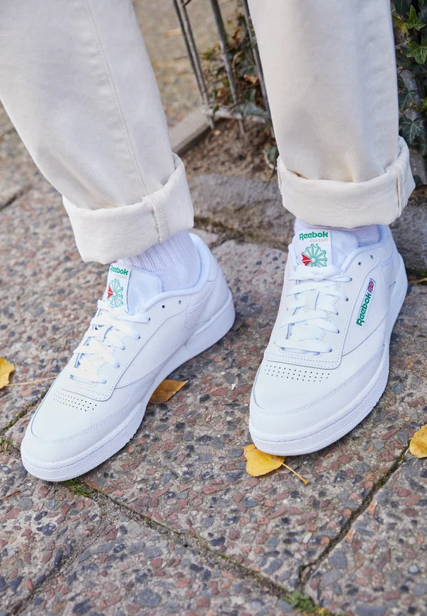 CLUB C 85 UNISEX - Sneaker low - white/green