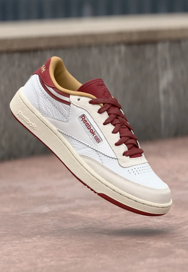 CLUB C 85 UNISEX - Sneaker low - white/retrored/chalk
