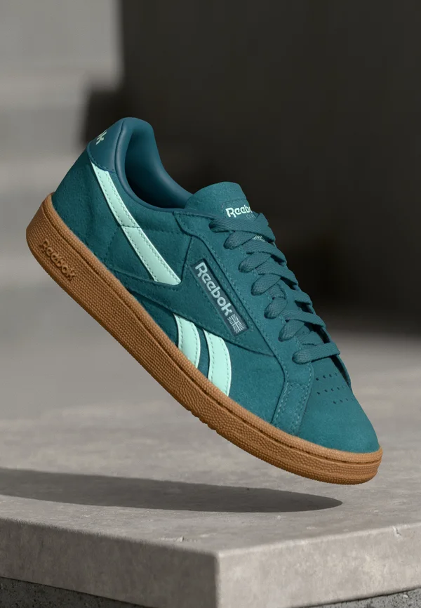 CLUB C GROUNDS UK - Sneaker low - retro teal/glitch aqua