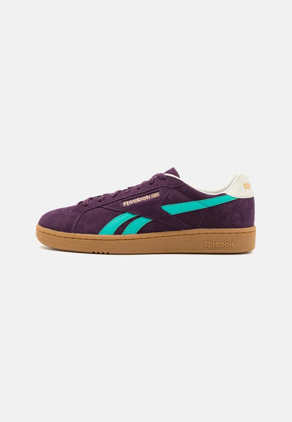 CLUB C GROUNDS UK UNISEX - Sneaker low - midnightplum/green/blanco
