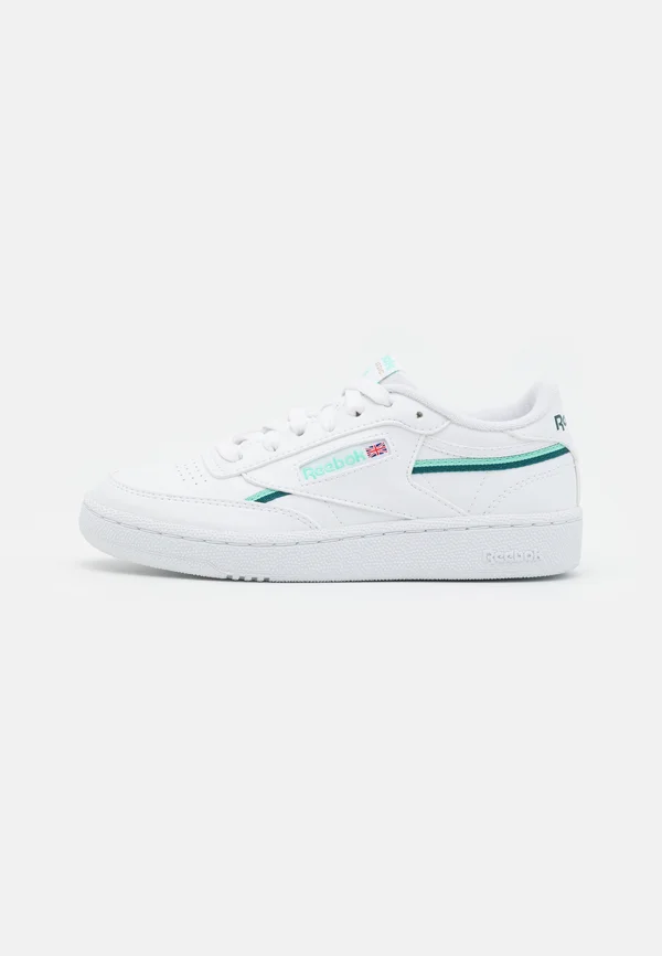 CLUB C UNISEX - Sneaker low - footwear white/hint mint/midnight pine