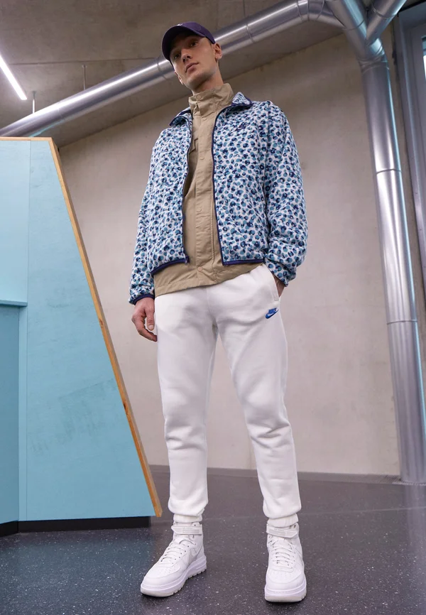 CLUB - Fleecejacke - mineral teal/midnight navy
