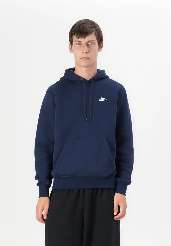 CLUB HOODIE - Sweatshirt - obsidian/white