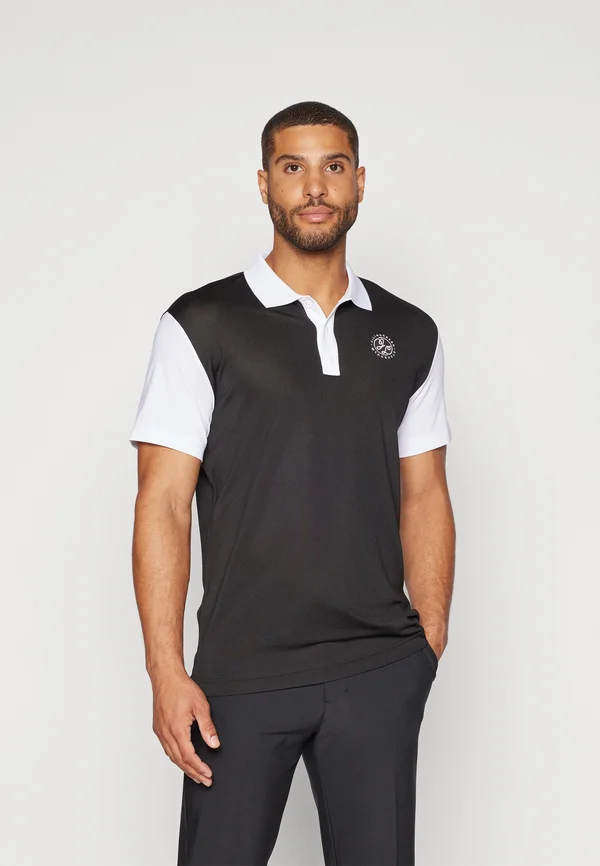 CLUB HOUSE LOOSE FIT - Poloshirt - black