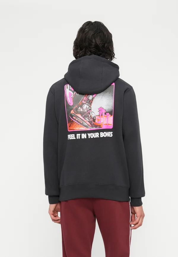 CLUB - Kapuzenpullover - black