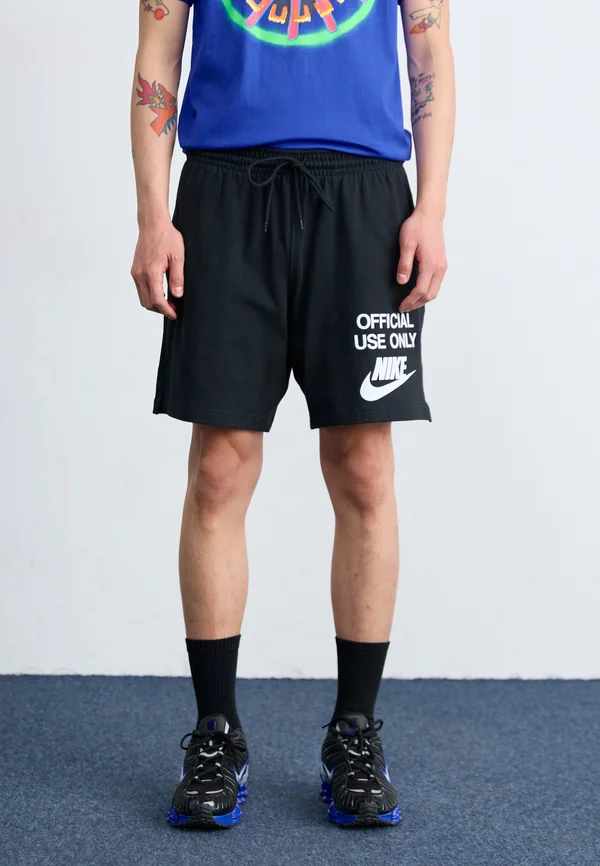 CLUB OFFICIAL - Shorts - black/white