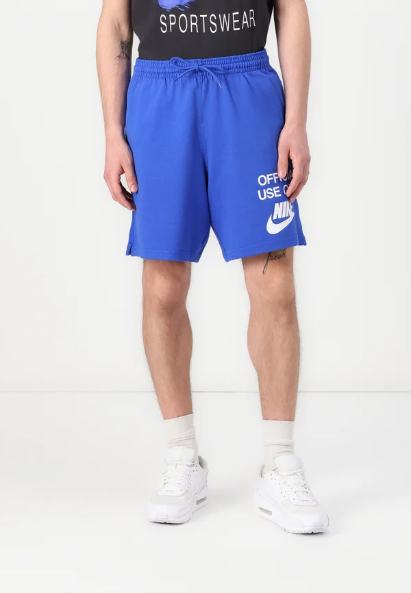 CLUB OFFICIAL - Shorts - game royal/white