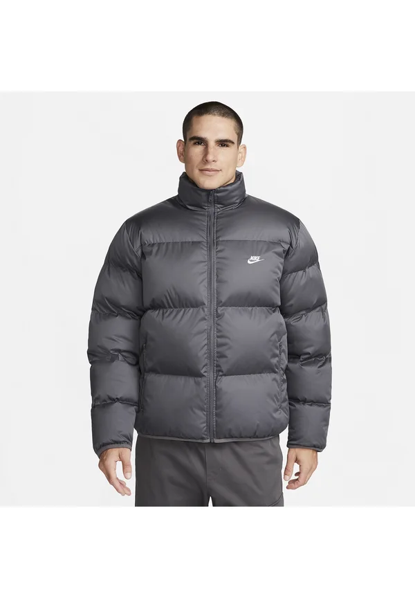 CLUB PUFFER - Winterjacke - iron grey white