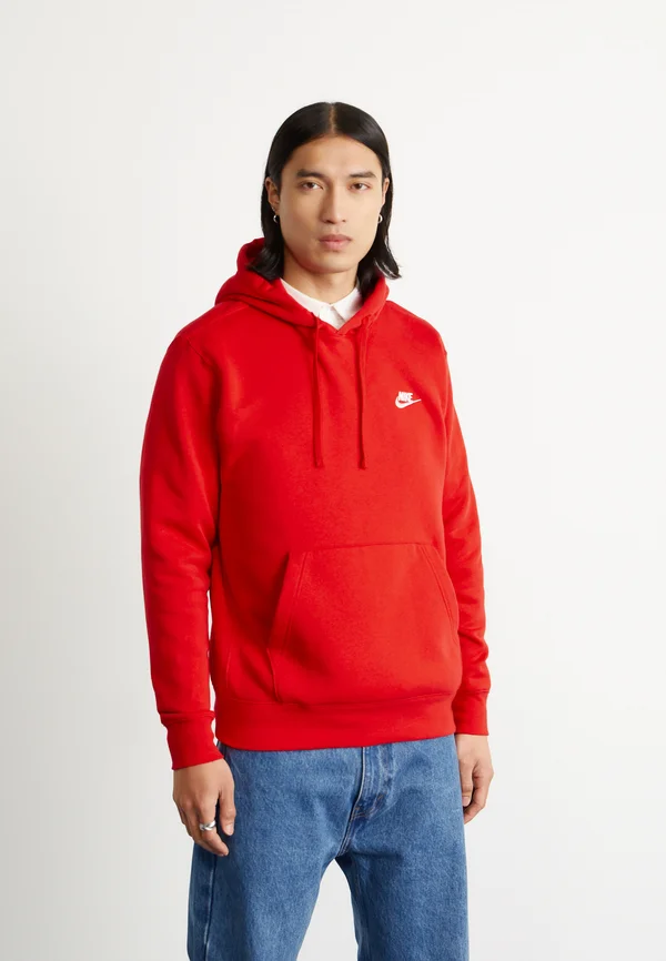 CLUB - Sweatshirt - university red/white