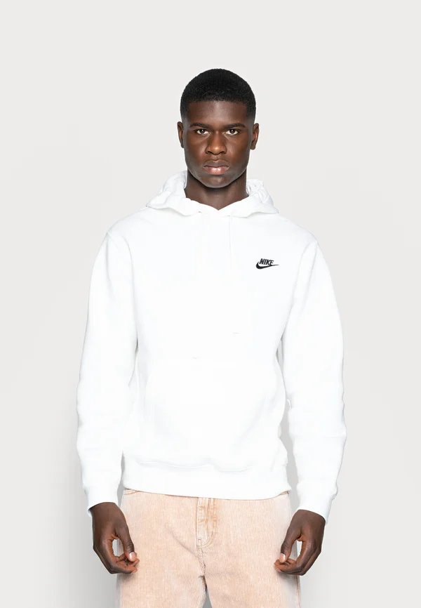 CLUB - Sweatshirt - white/black