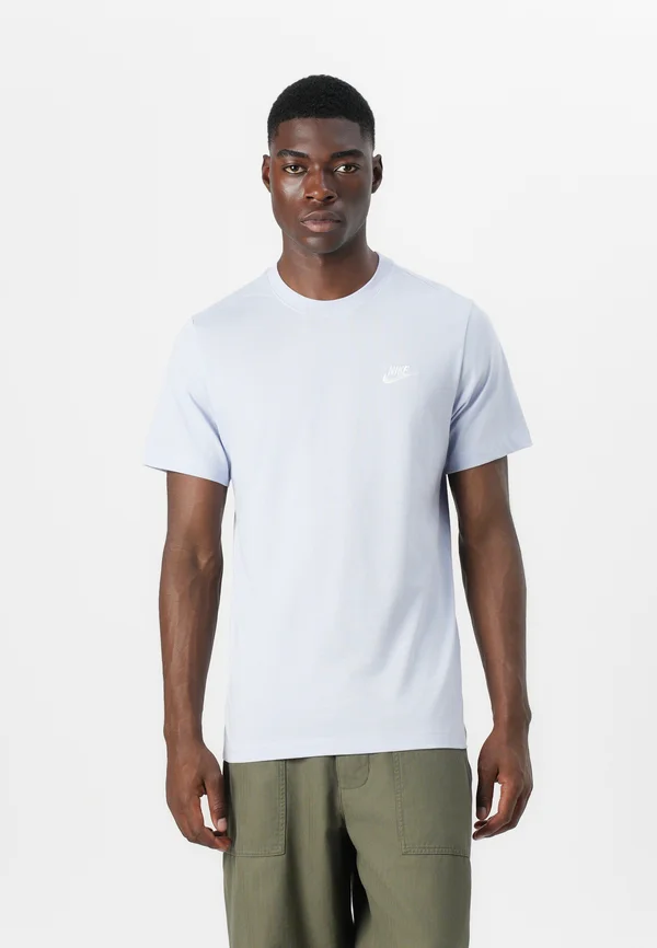 CLUB TEE - T-Shirt basic - ghost/white