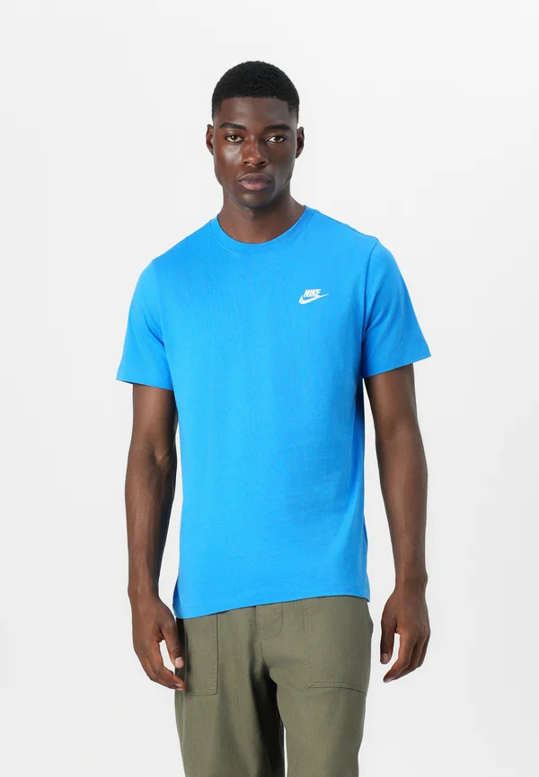 CLUB TEE - T-Shirt basic - photo blue/white