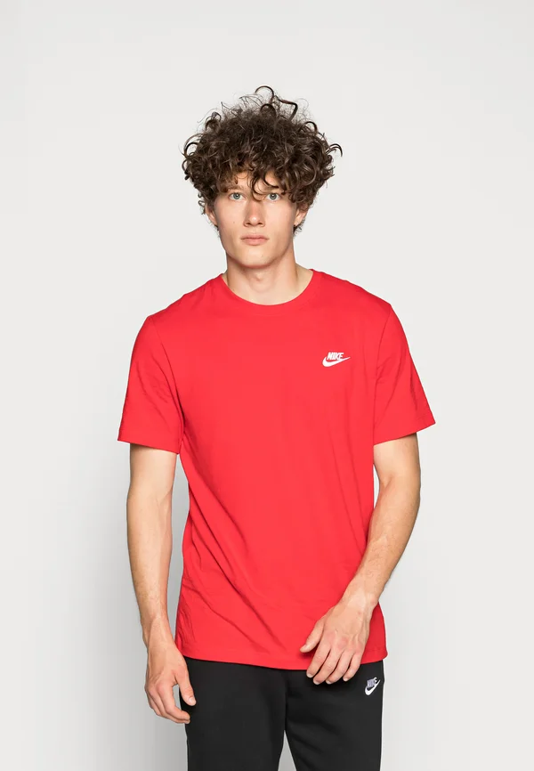 CLUB TEE - T-Shirt basic - university red/white