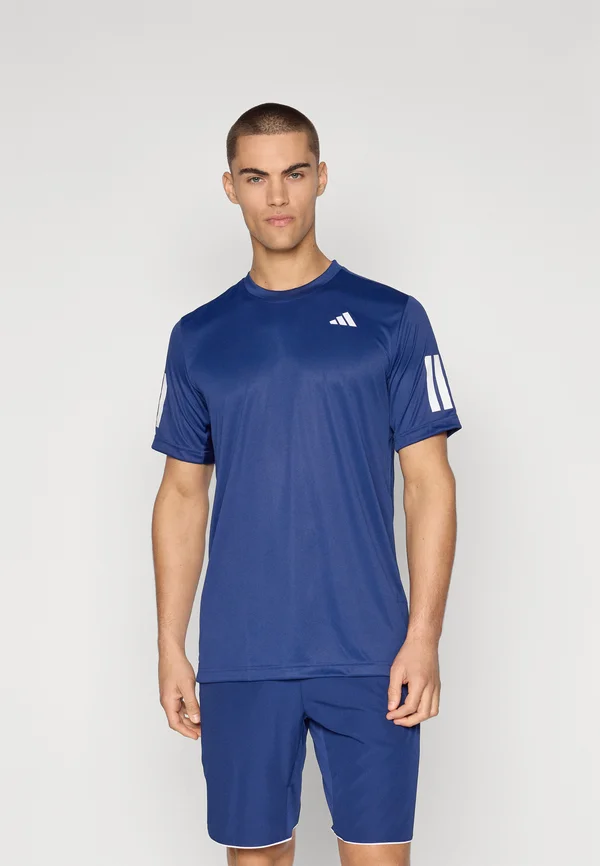 CLUB TENNIS CLIMACOOL 3-STRIPES - Sport T-Shirt - dark blue