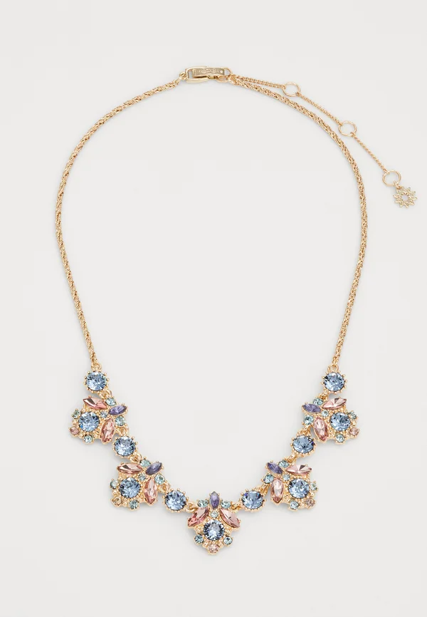 CLUSTER FRONTAL - Halskette - gold-coloured/blue