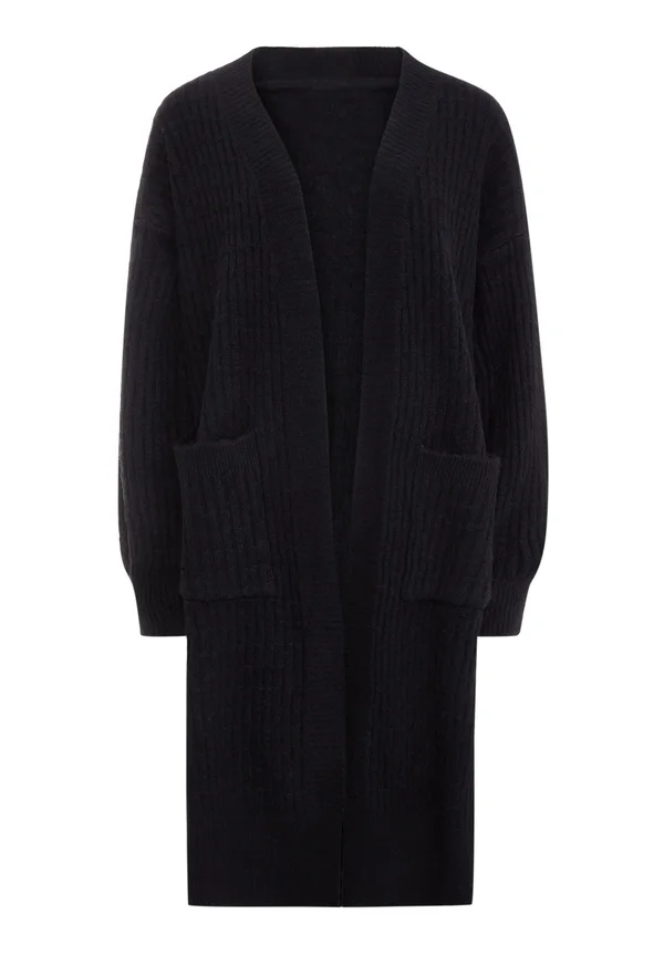 CO-BRANDED WITH ALEVA - Strickjacke - schwarz