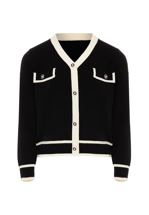 CO-BRANDED WITH NAEMI - Strickjacke - schwarz