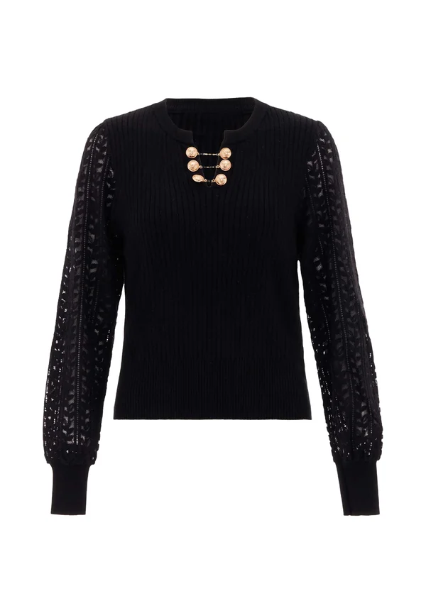 CO-BRANDED WITH NAEMI - Strickpullover - schwarz