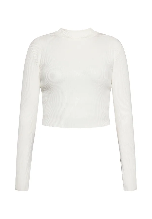 CO-BRANDED WITH NAEMI - Strickpullover - wollweiss