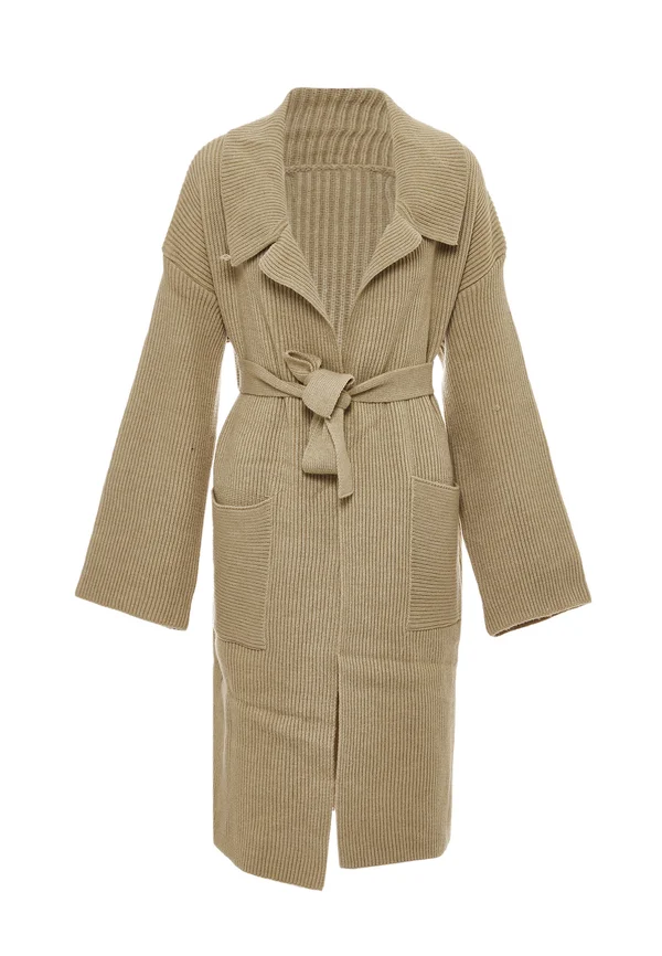 CO-BRANDED WITH RISA - Strickjacke - beige
