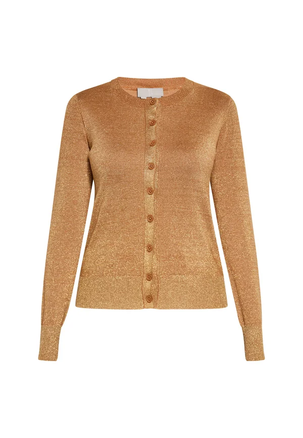 CO-BRANDED WITH RISA - Strickjacke - kamel