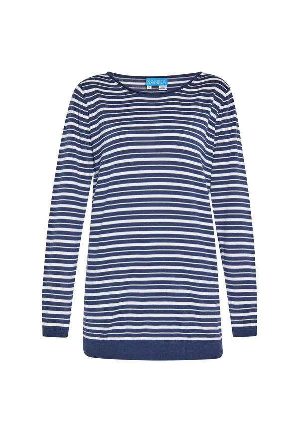 CO-BRANDED WITH SANIKA - Strickpullover - marine weiss