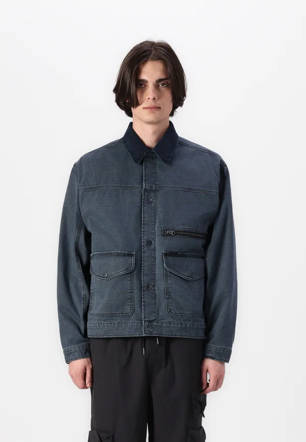COACH JACKET - Jeansjacke - faded bornite