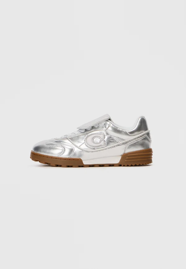 COACH MATCH - Sneaker low - silver-coloured