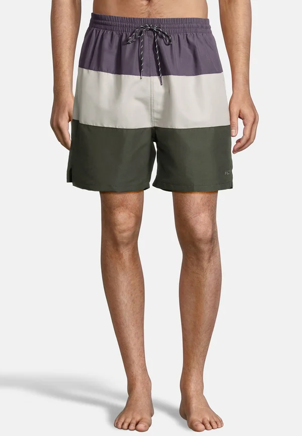 COASTLINE - Badeshorts - grau/grün