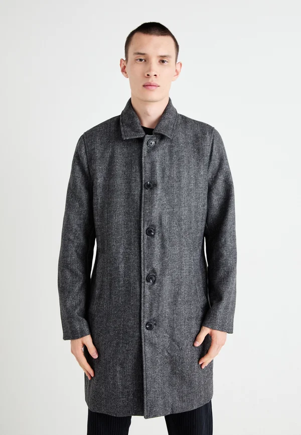 COAT - Klassischer Mantel - grey/black