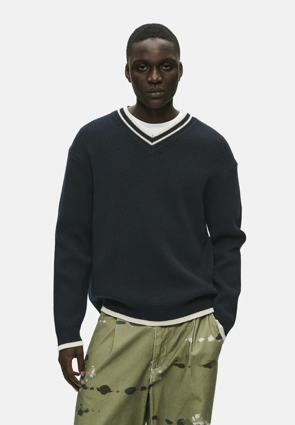 COBEK V-NECK  - Strickpullover - salute