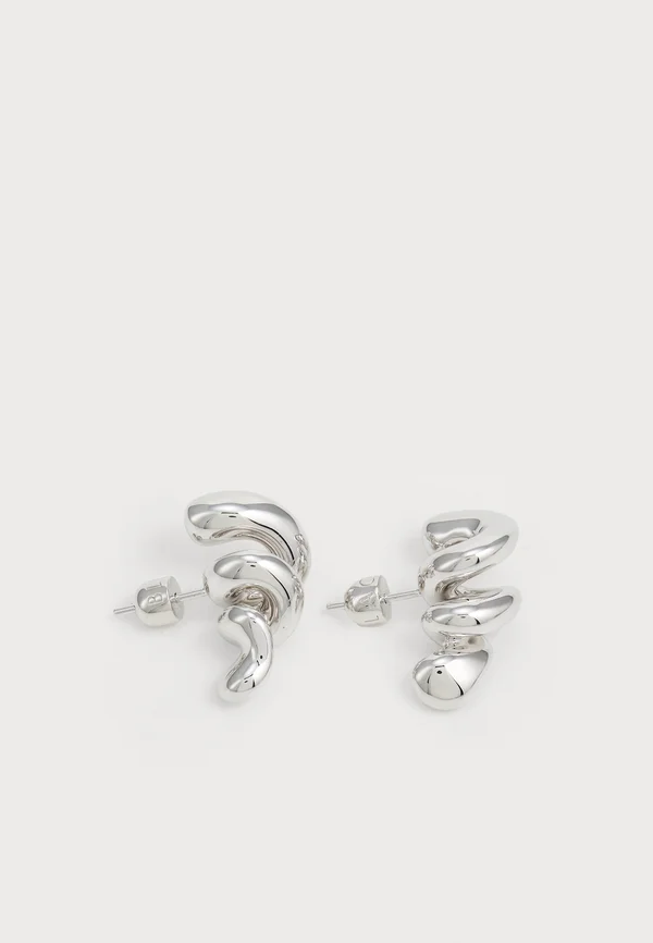 COIL CRAWLER EARRINGS - Ohrringe - silver-coloured