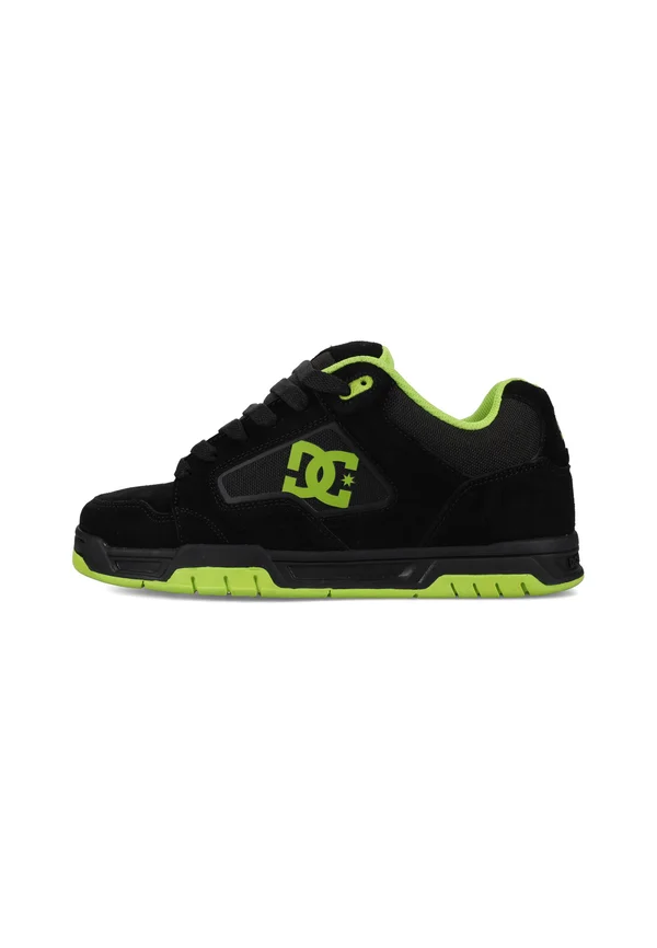 COILER - Skateschuh - black lime