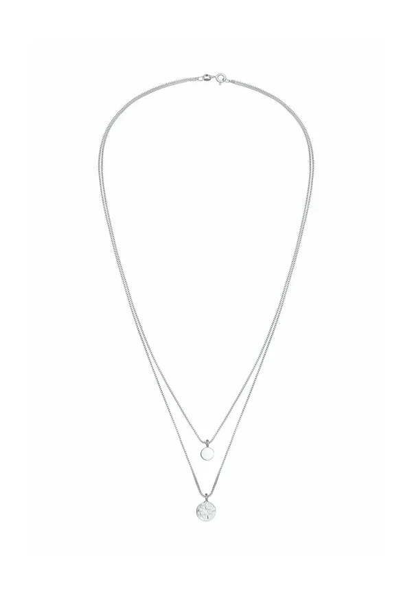 COIN STRUCTURE - Halskette - silberfarben