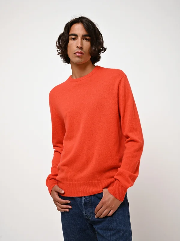 COL ROND - Strickpullover - orange
