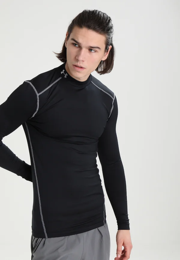 COLDGEAR ARMOUR COMPRESSION MOCK - Unterhemd/-shirt - black