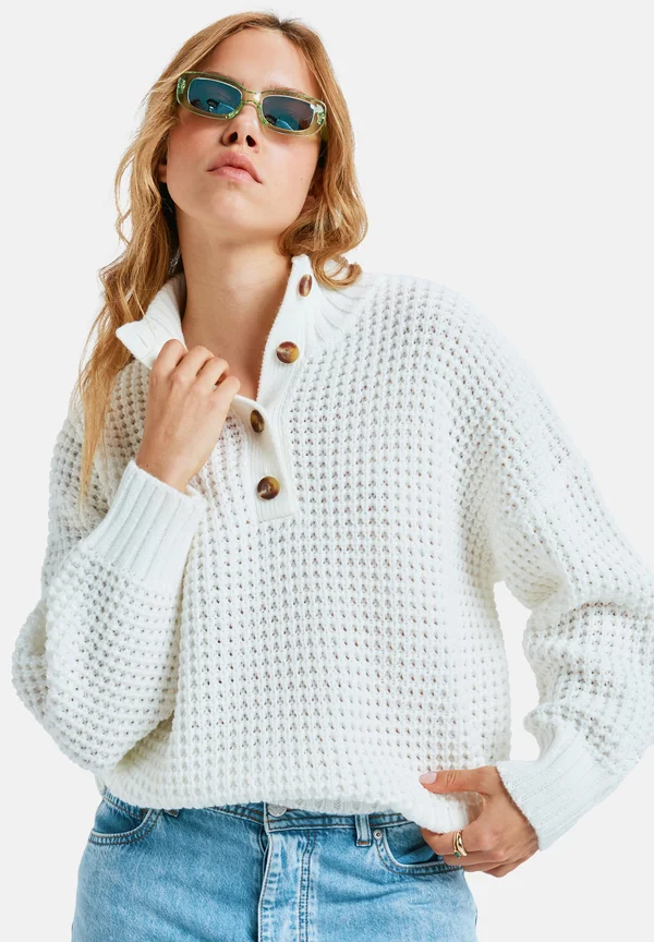 COLDNESS DAYS - Strickpullover - white