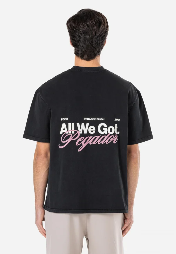 COLFA TEE - T-Shirt print - vintage black